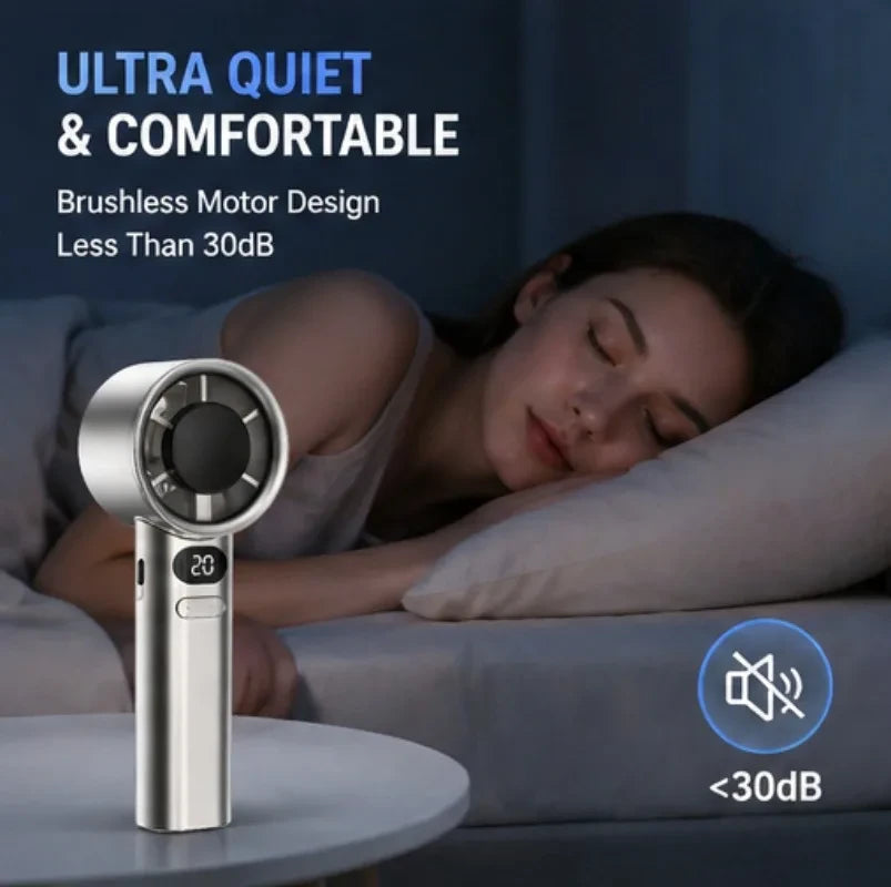 Portable Digital Handheld Fan